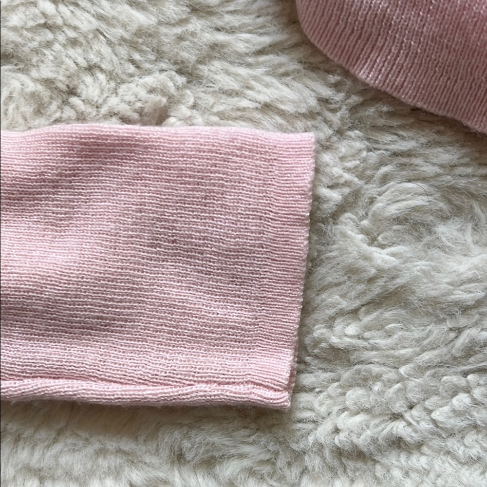 Pink Ruched Sweater - Picture 4 of 6